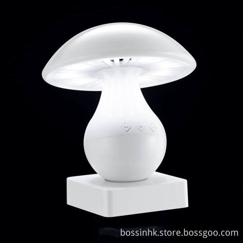Mushroom Mini Wireless Bluetooth Speaker LED Flash TF MP3 USB Bs-204